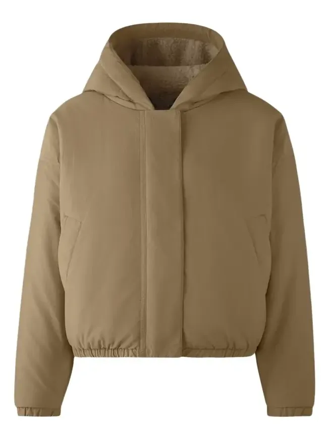 Alberni Reversible Fleece Bomber Jacket