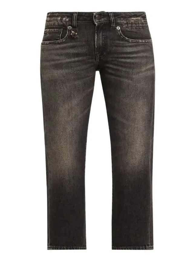 R13 Boy Straight Ankle Jeans
