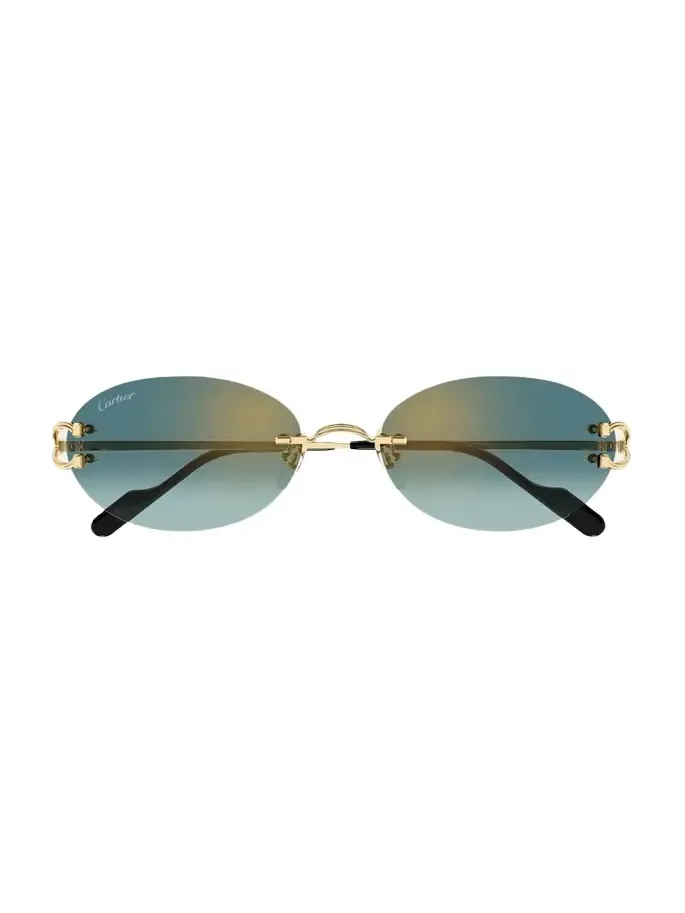 Décor C de 55mm Metal Oval Sunglasses Décor C de 55mm Metal Oval Sunglasses