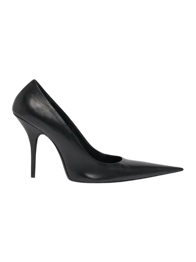 90mm Avenue Leather Pointed-Toe Pumps 90mm Avenue Leather Pointed-Toe Pumps