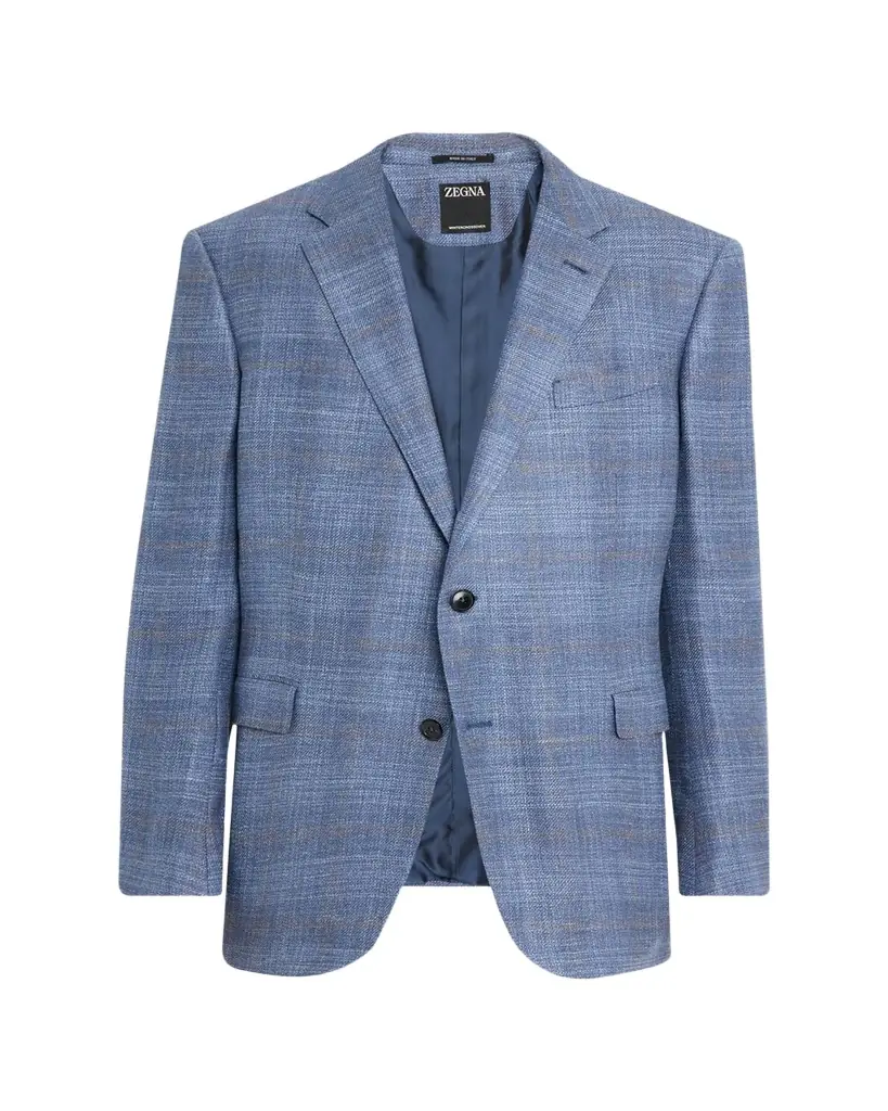 Men's Winter Crossover Windowpane Plaid Sport Coat Men's Winter Crossover Windowpane Plaid Sport Coat