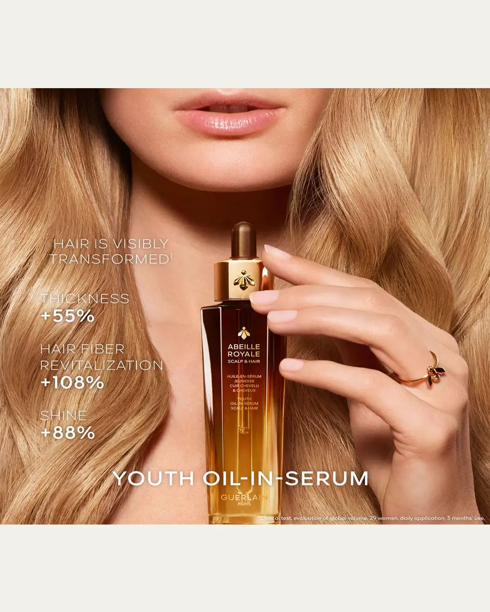 Guerlain Limited Edition Abeille Royale Scalp & Hair Youth Ritual Set ($170 Value!) | Thumbnail 4 Guerlain Limited Edition Abeille Royale Scalp & Hair Youth Ritual Set ($170 Value!) | Thumbnail 4