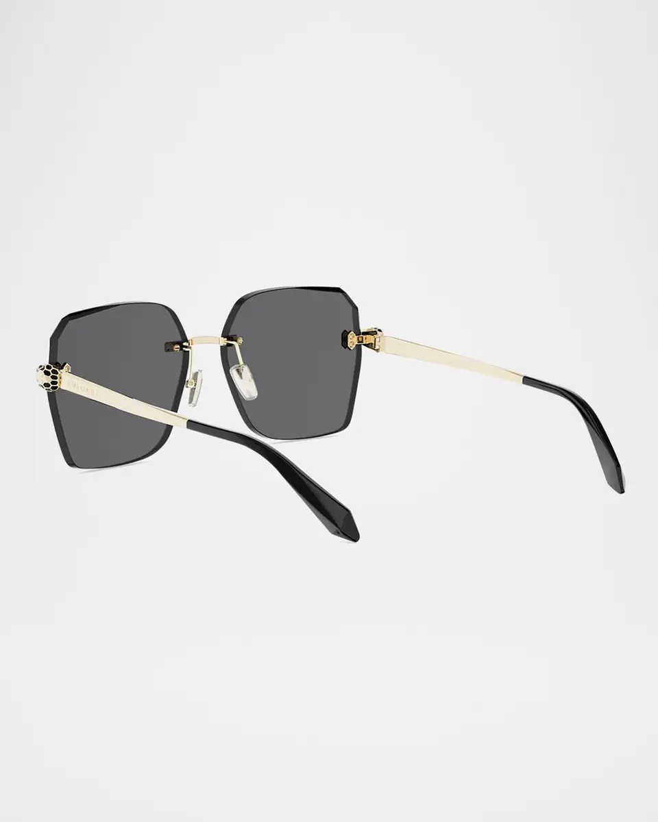 BVLGARI Serpenti Forever 58mm Square Sunglasses | Thumbnail 4 BVLGARI Serpenti Forever 58mm Square Sunglasses | Thumbnail 4