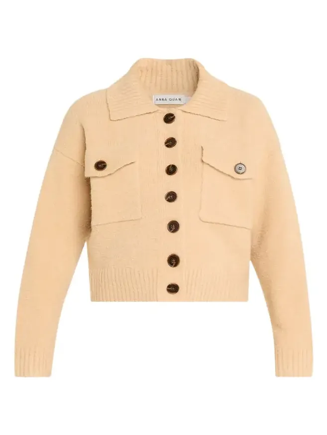 ANNA QUAN Reagan Bouclé Knit Jacket