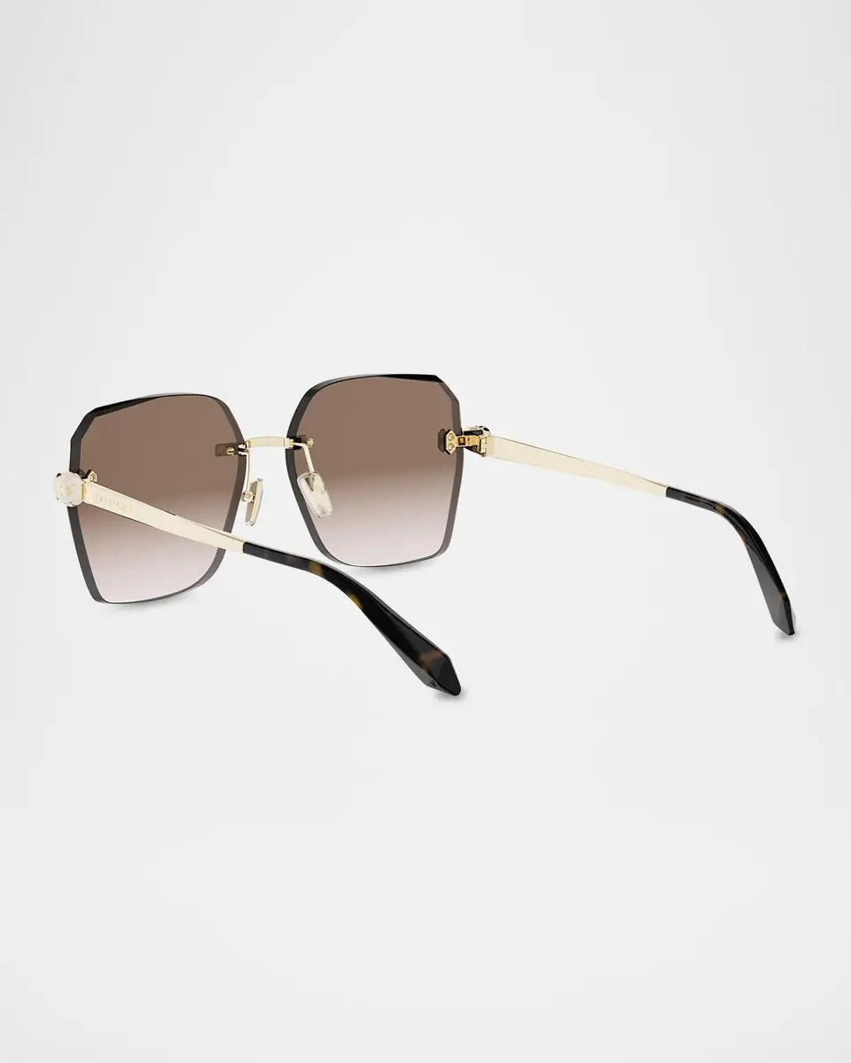 BVLGARI Serpenti Forever 58mm Square Sunglasses | Thumbnail 4 BVLGARI Serpenti Forever 58mm Square Sunglasses | Thumbnail 4
