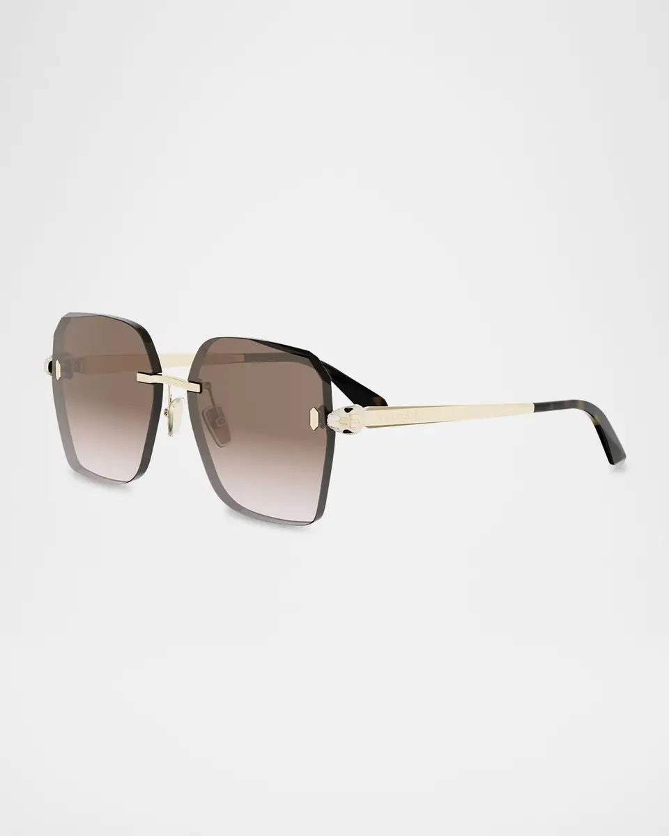 BVLGARI Serpenti Forever 58mm Square Sunglasses | Thumbnail 5 BVLGARI Serpenti Forever 58mm Square Sunglasses | Thumbnail 5