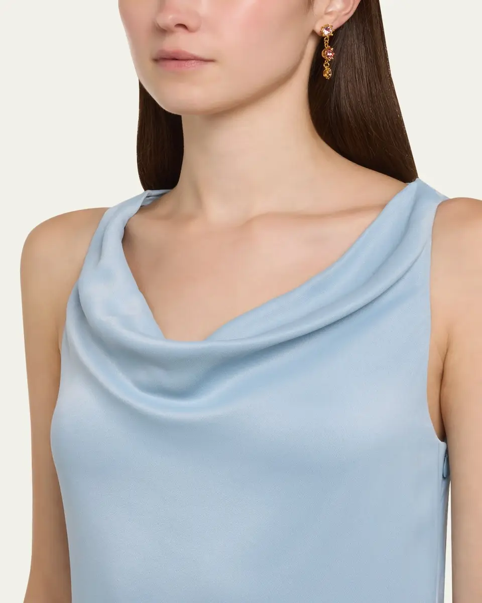 Oscar de la Renta Crystal Prong Drop Earrings | Thumbnail 2 Oscar de la Renta Crystal Prong Drop Earrings | Thumbnail 2