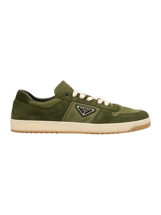 Men's Downtown Nylon and Suede Low-Top Sneakers Men's Downtown Nylon and Suede Low-Top Sneakers