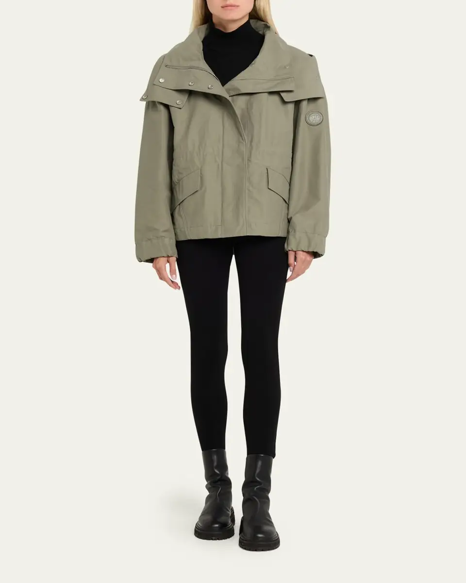 Canada Goose Olivine Oversized Jacket with Removable Hood | Thumbnail 3
