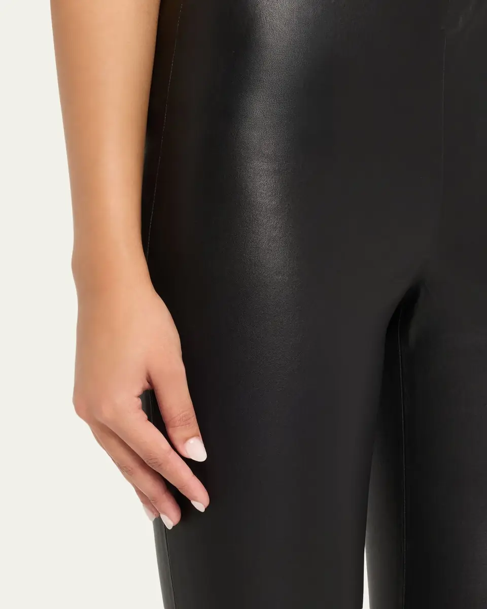 Alice + Olivia Lennox Mid-Rise Leather Leggings | Thumbnail 5 Alice + Olivia Lennox Mid-Rise Leather Leggings | Thumbnail 5
