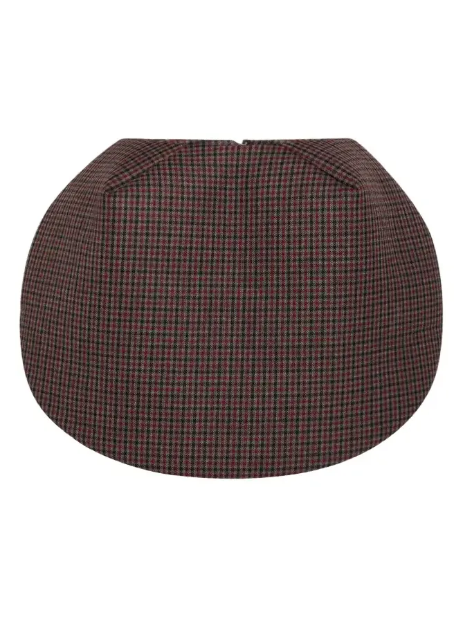 Check Wool Circular Skirt Check Wool Circular Skirt