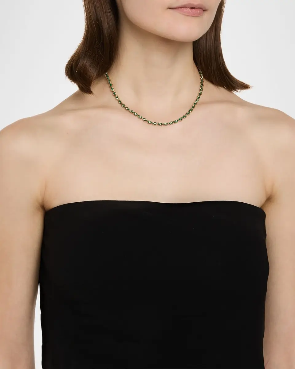 Sydney Evan Tiny Carved Malachite Evil Eye Necklace with Diamonds | Thumbnail 5 Sydney Evan Tiny Carved Malachite Evil Eye Necklace with Diamonds | Thumbnail 5