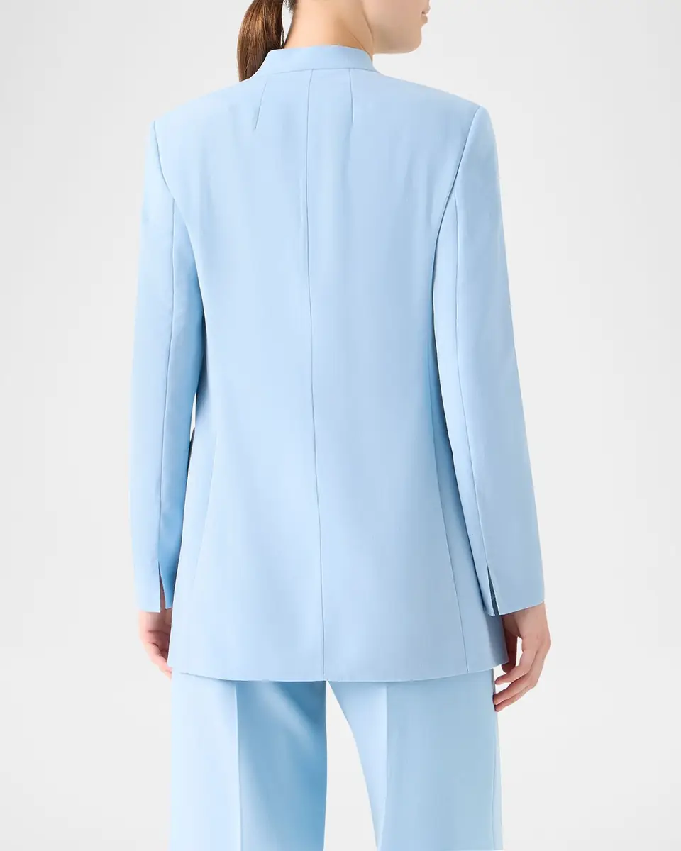 Akris Alvar Front Slits Open Blazer Jacket | Thumbnail 7 Akris Alvar Front Slits Open Blazer Jacket | Thumbnail 7