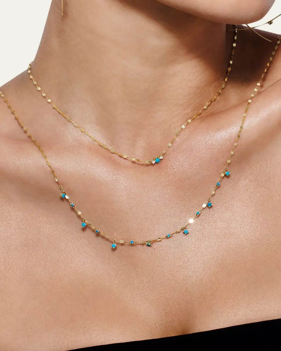 Lana Solo Turquoise Rain Necklace | Thumbnail 2 Lana Solo Turquoise Rain Necklace | Thumbnail 2
