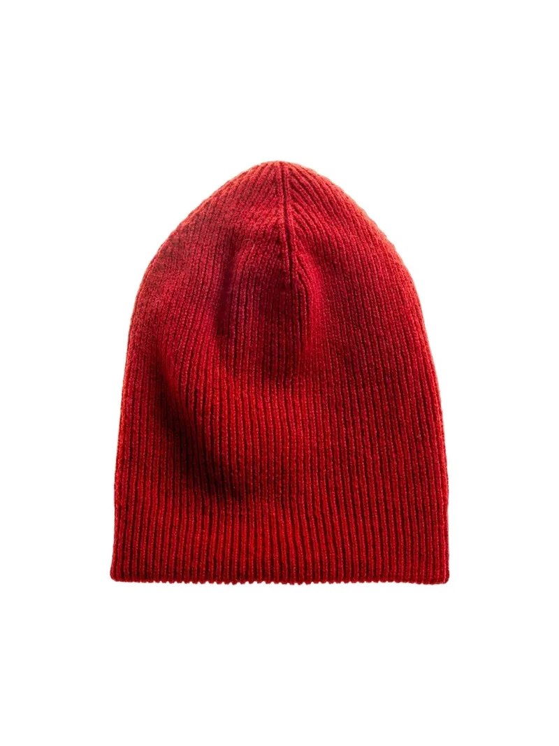Men's Cashmere Rib Solid Beanie Hat Men's Cashmere Rib Solid Beanie Hat