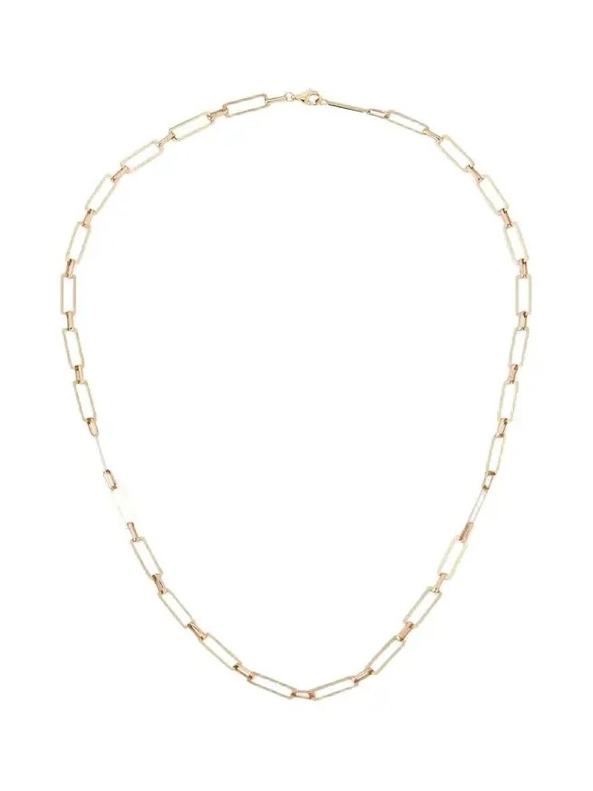 14K Paperclip Chain Necklace 14K Paperclip Chain Necklace