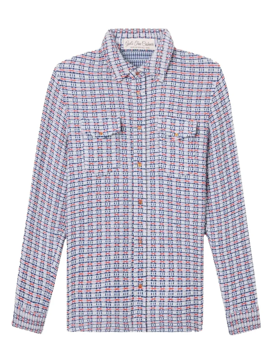 God’s True Cashmere Modern Heritage Cashmere Sport Shirt