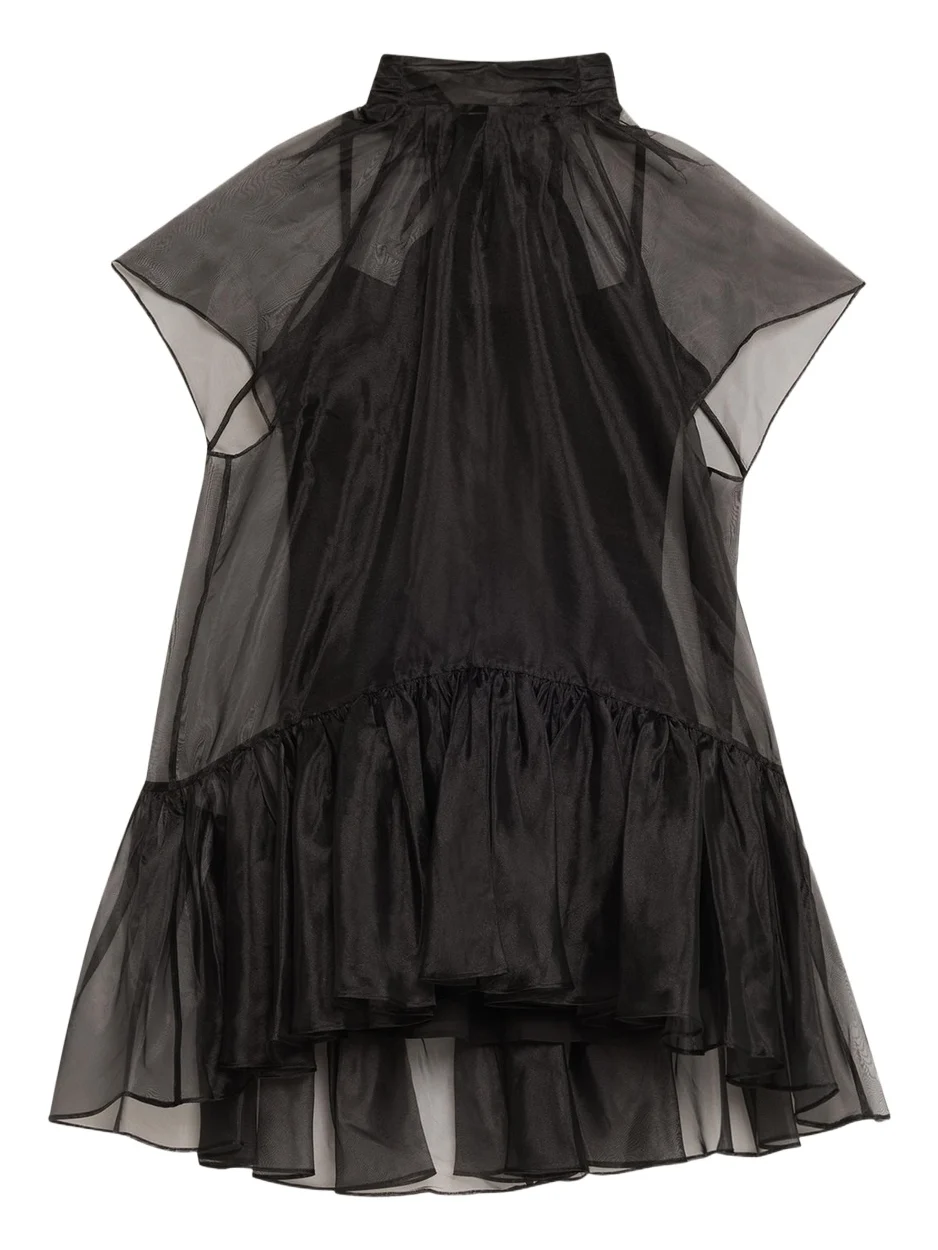 Beaux Organza Mini Dress