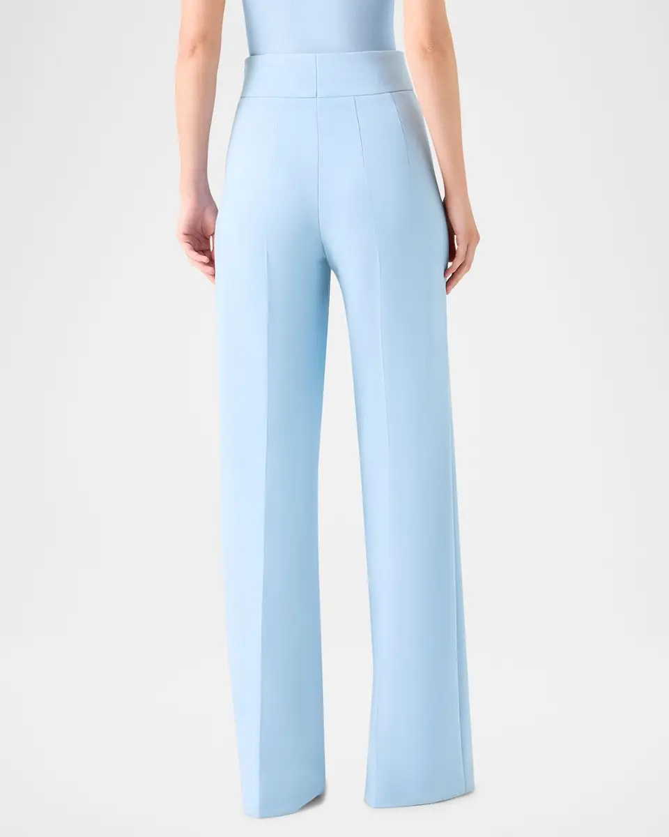 Akris Double-Face Wool Bootcut Trousers | Thumbnail 17