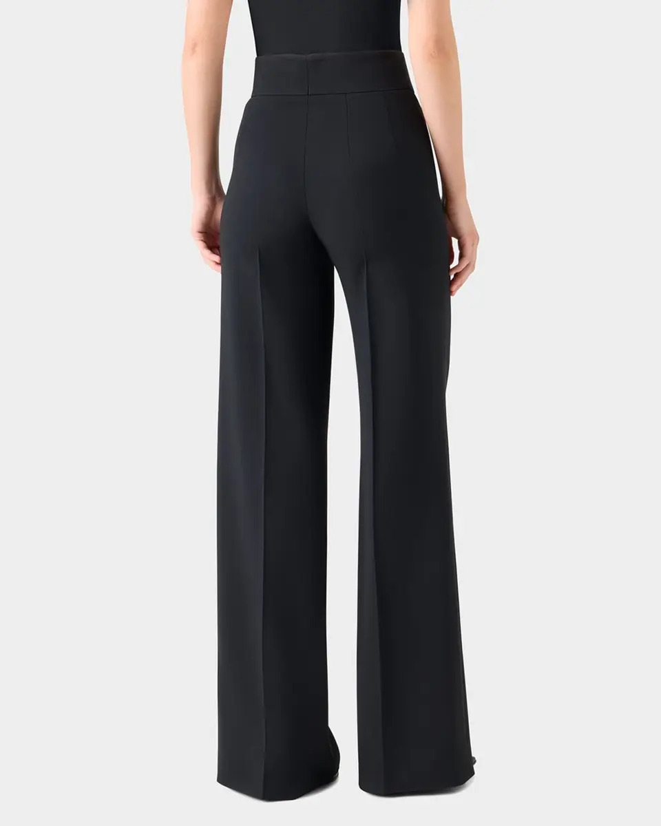 Akris Double-Face Wool Bootcut Trousers | Thumbnail 25