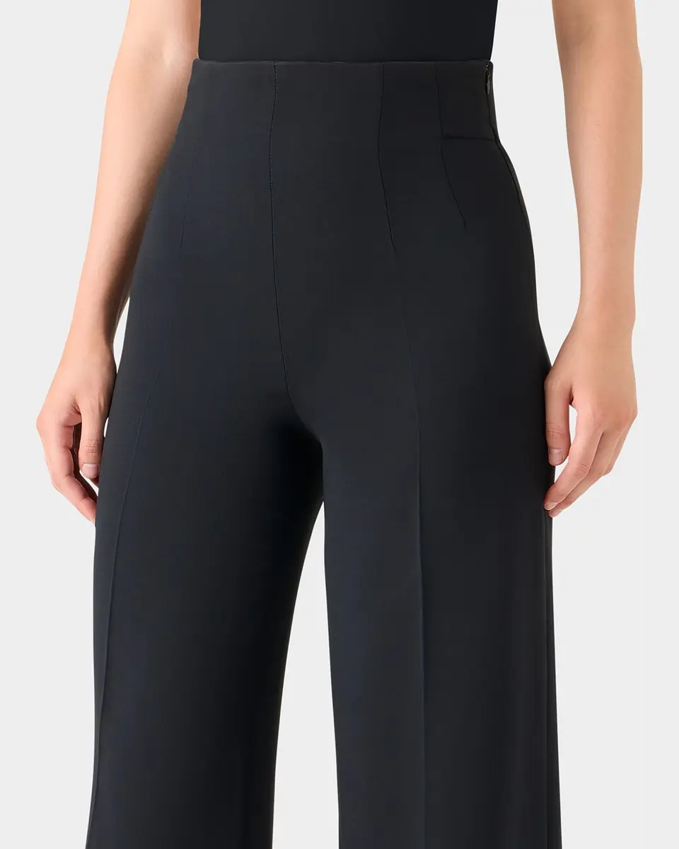 Akris Double-Face Wool Bootcut Trousers | Thumbnail 27