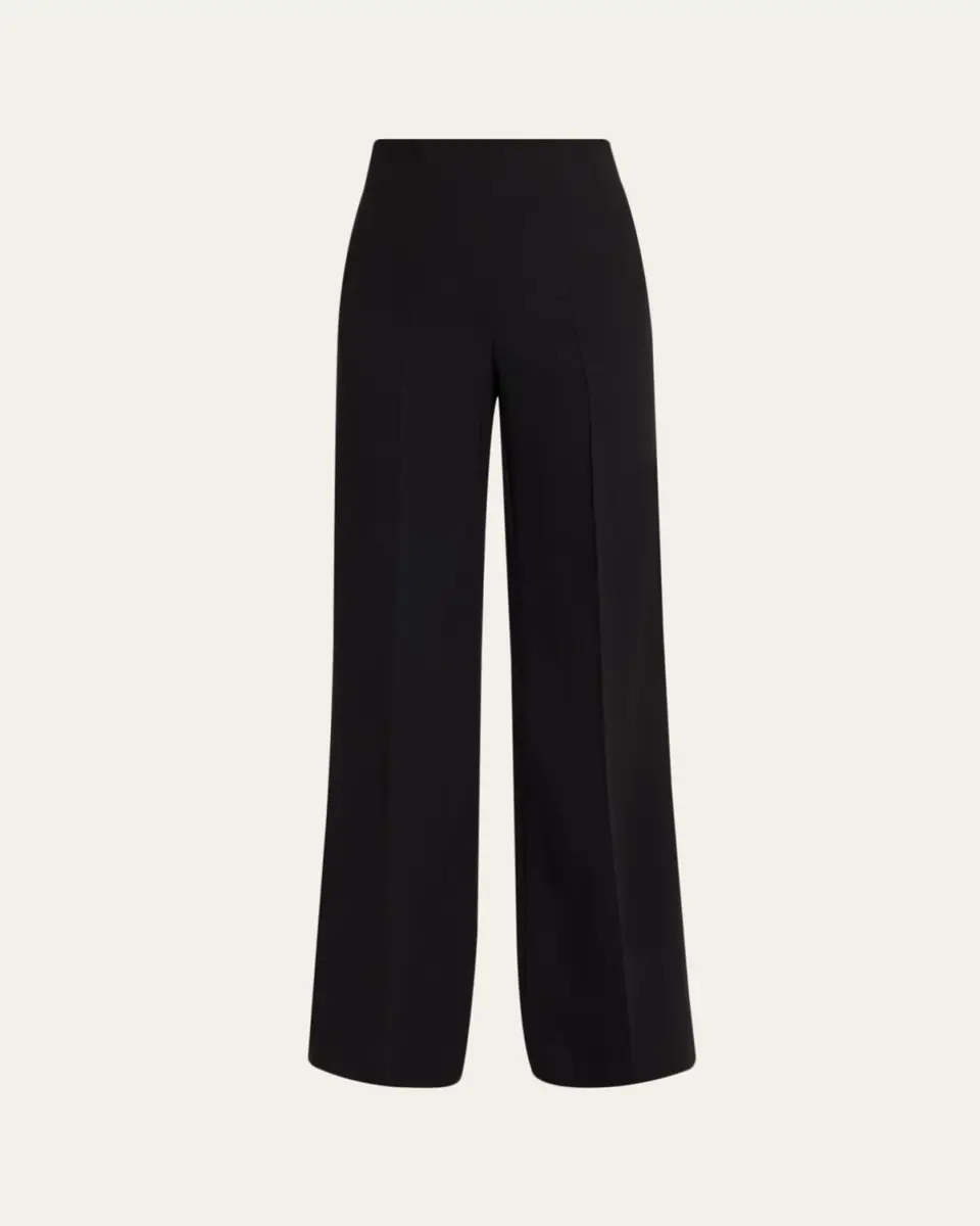 Akris Double-Face Wool Bootcut Trousers | Thumbnail 10