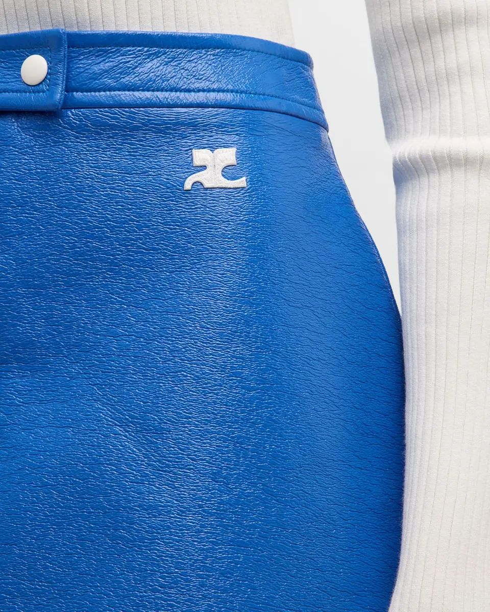 Courrèges Reedition Vinyl Mini Skirt | Thumbnail 38