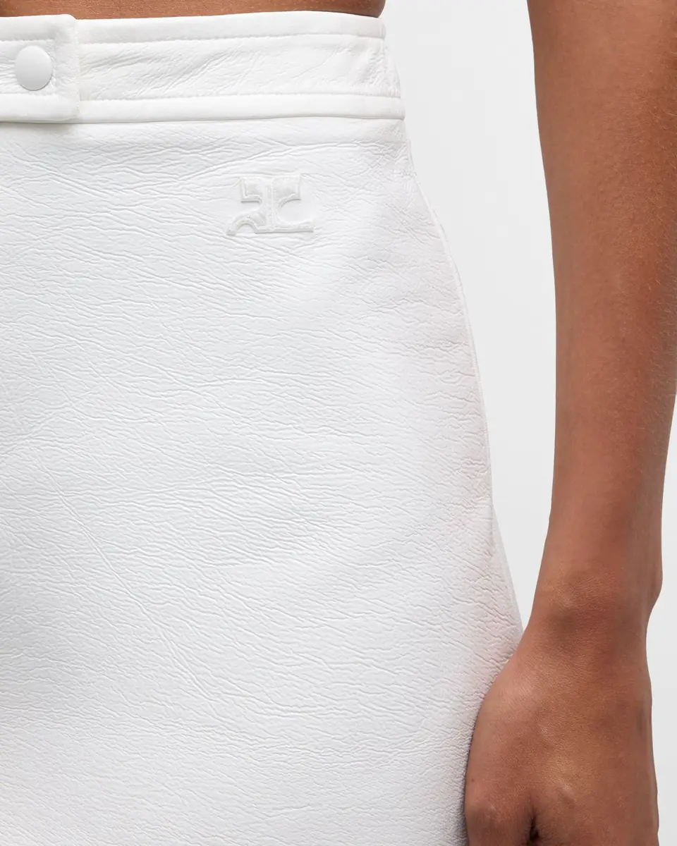 Courrèges Reedition Vinyl Mini Skirt | Thumbnail 56