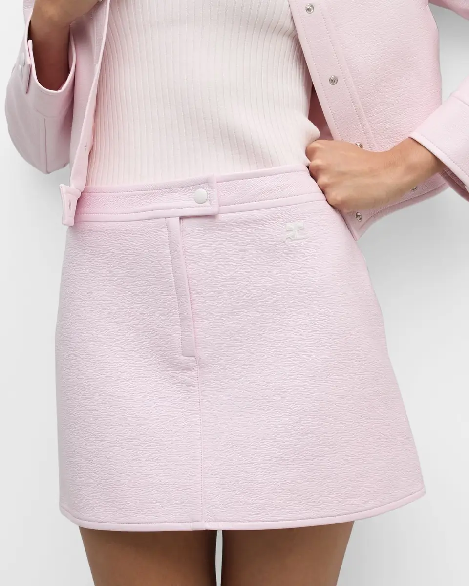 Courrèges Reedition Vinyl Mini Skirt | Thumbnail 63