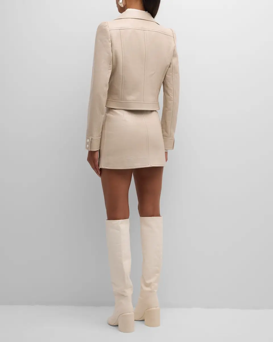 Courrèges Reedition Vinyl Mini Skirt | Thumbnail 72