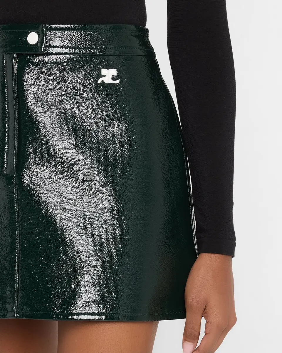 Courrèges Reedition Vinyl Mini Skirt | Thumbnail 85