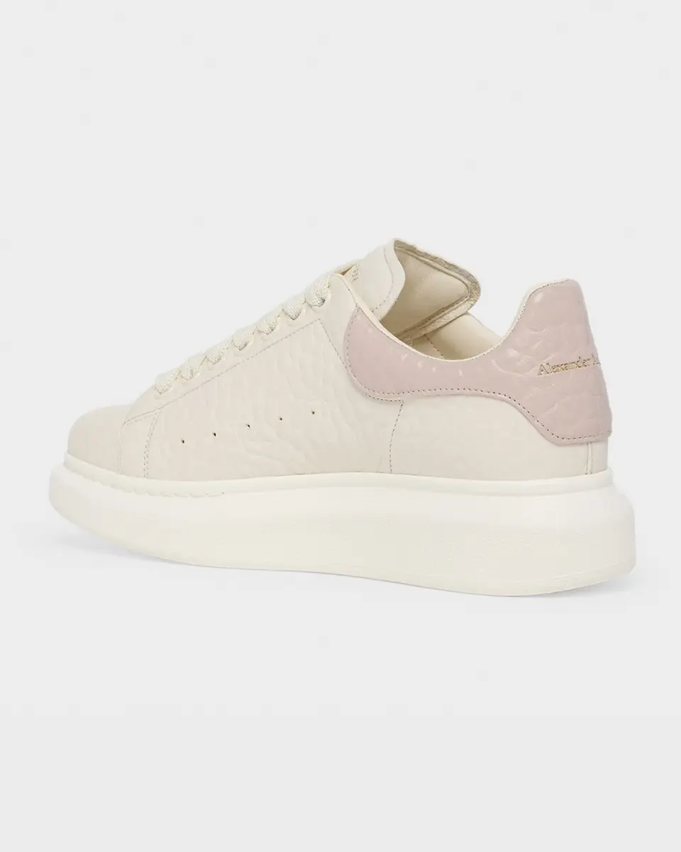 Alexander McQueen Oversized Leather Sneakers | Thumbnail 3 Alexander McQueen Oversized Leather Sneakers | Thumbnail 3