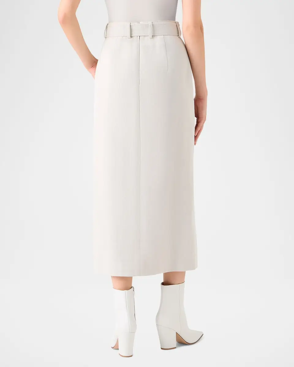 Akris Cotton-Linen Wrap Skirt | Thumbnail 7 Akris Cotton-Linen Wrap Skirt | Thumbnail 7