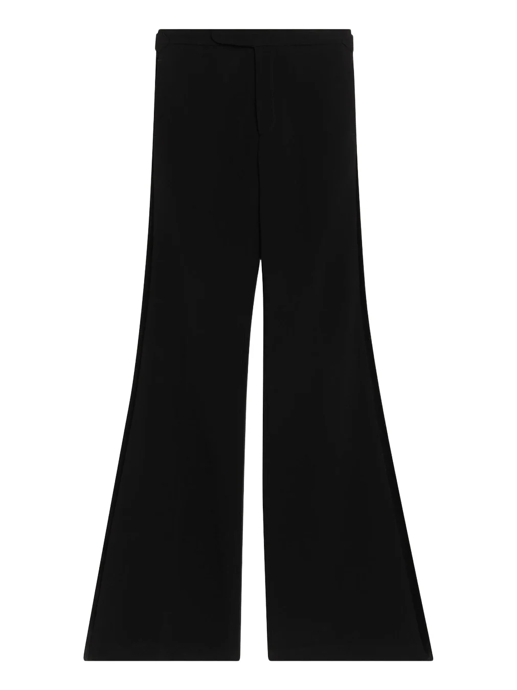 Sergio Hudson Velvet Stripe Crepe Trousers