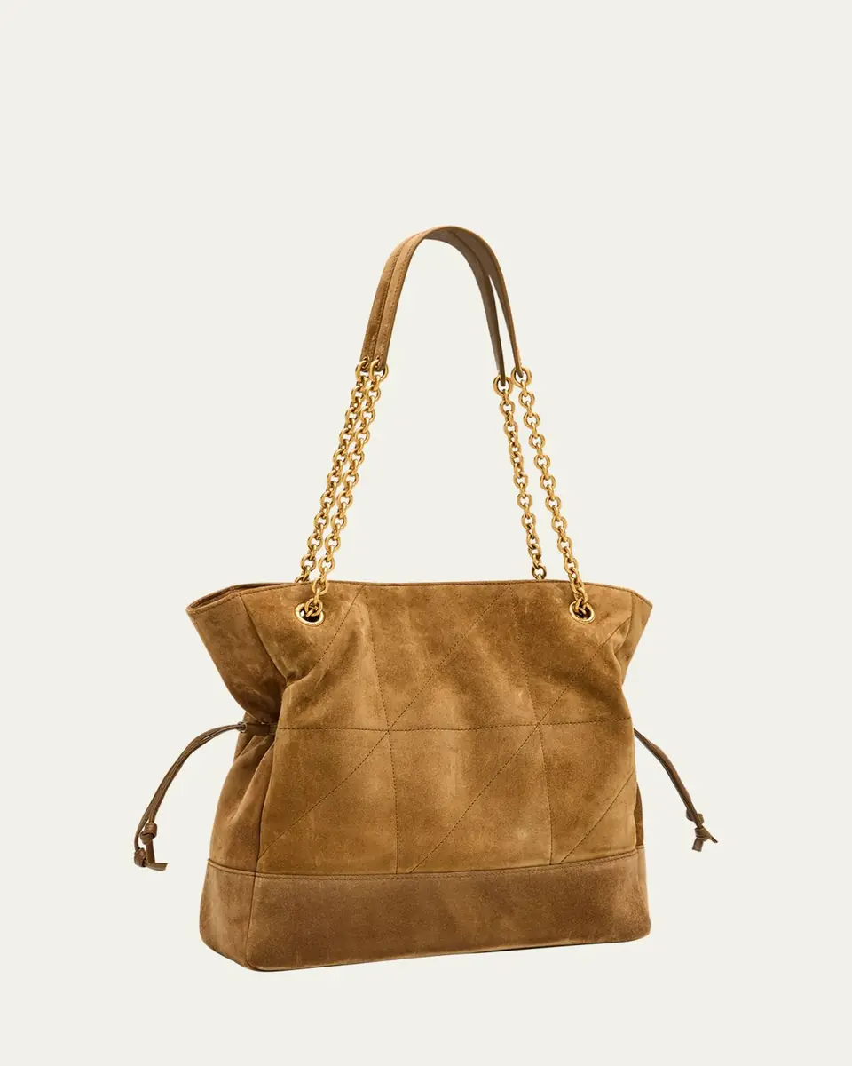 Saint Laurent Jamie 4.3 Medium YSL Tote Bag in Suede | Thumbnail 3 Saint Laurent Jamie 4.3 Medium YSL Tote Bag in Suede | Thumbnail 3