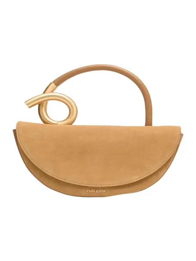 Azariah Coil Leather Top-Handle Bag Azariah Coil Leather Top-Handle Bag
