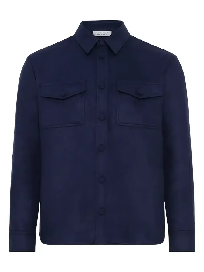 Men's Lucas Silk Overshirt