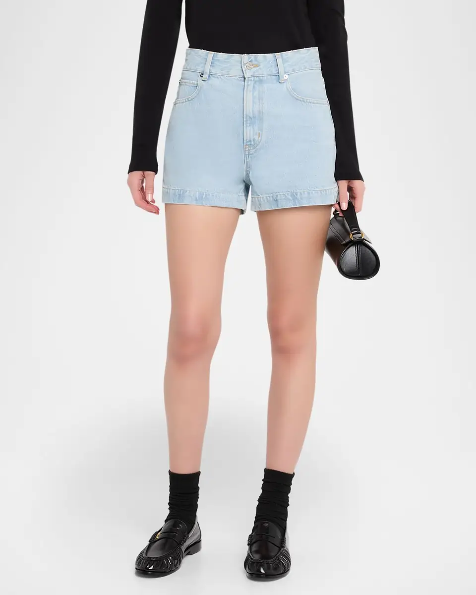 FRAME The Charm Denim Shorts | Thumbnail 3 FRAME The Charm Denim Shorts | Thumbnail 3