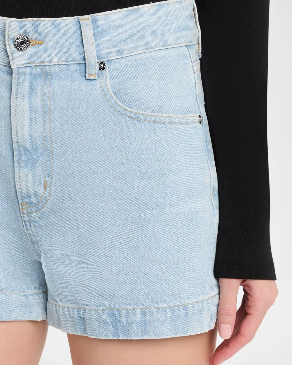 FRAME The Charm Denim Shorts | Thumbnail 4 FRAME The Charm Denim Shorts | Thumbnail 4