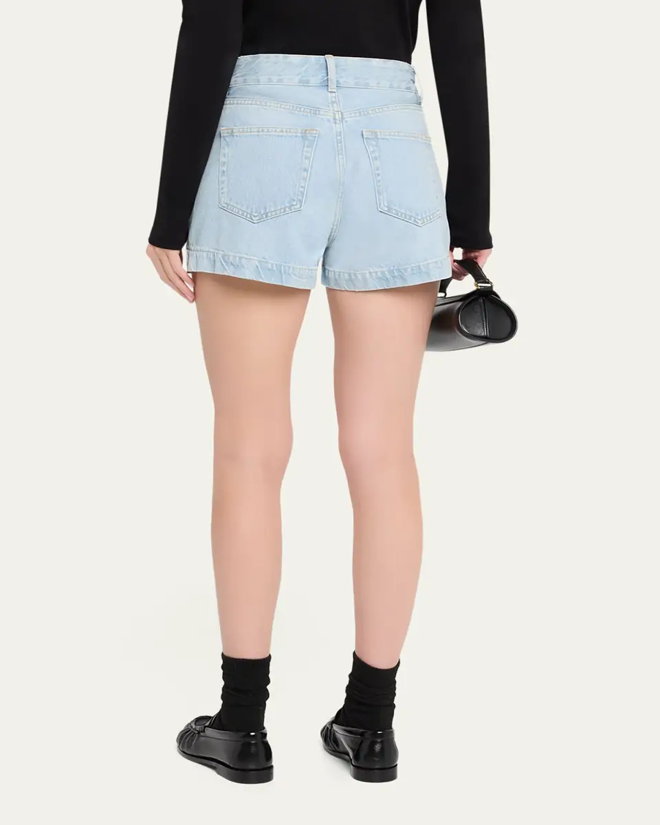 FRAME The Charm Denim Shorts | Thumbnail 7 FRAME The Charm Denim Shorts | Thumbnail 7