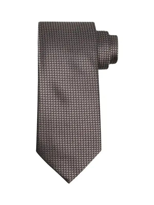 Men's Neat Micro-Jacquard Silk Tie Men's Neat Micro-Jacquard Silk Tie