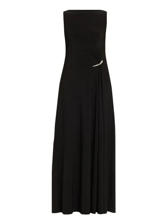 Strapless Claw Gathered Maxi Dress Strapless Claw Gathered Maxi Dress