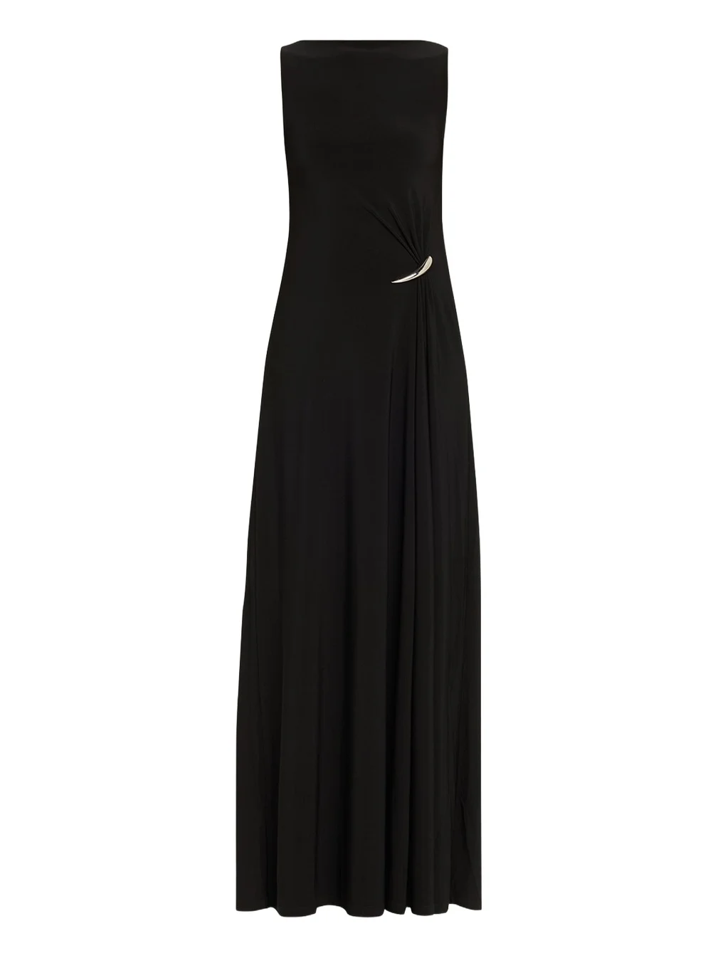 Strapless Claw Gathered Maxi Dress