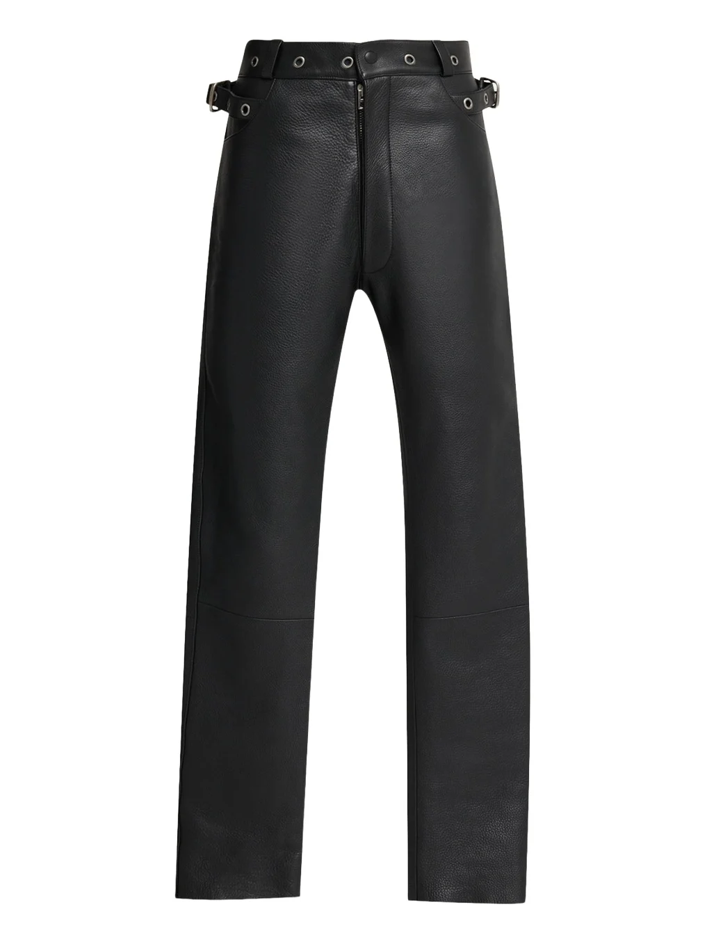 Tom Ford Men's Slim Fit Grained Leather Biker Pants