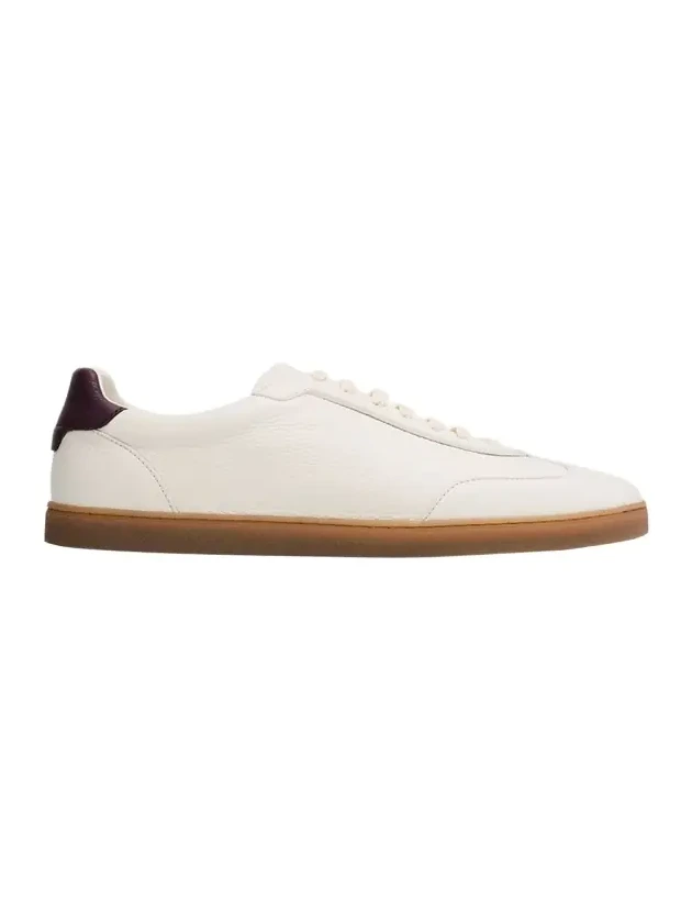Men's Deerskin Leather T-Toe Sneakers