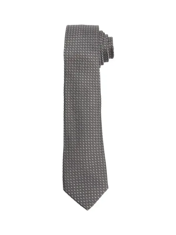 Tom Ford Men's Ink Blue Fall Silk Tie