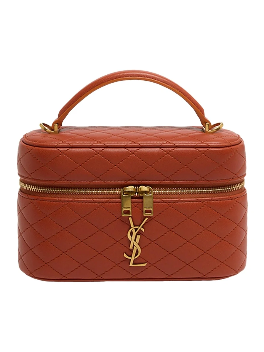 Gaby Vanity Quilted Leather Bag Gaby Vanity Quilted Leather Bag