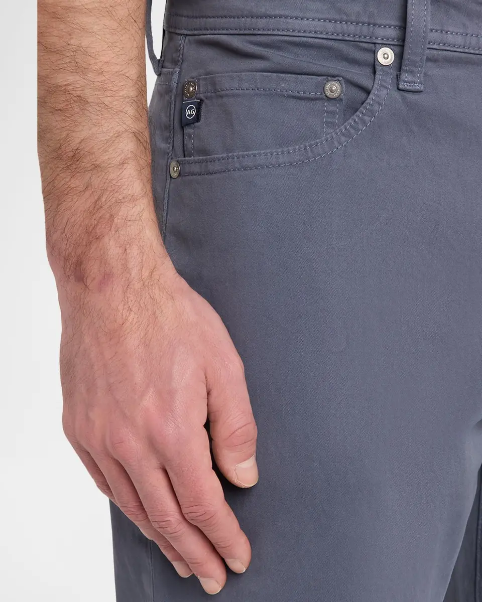 AG Jeans Everett Slim-Straight Twill Pants | Thumbnail 4