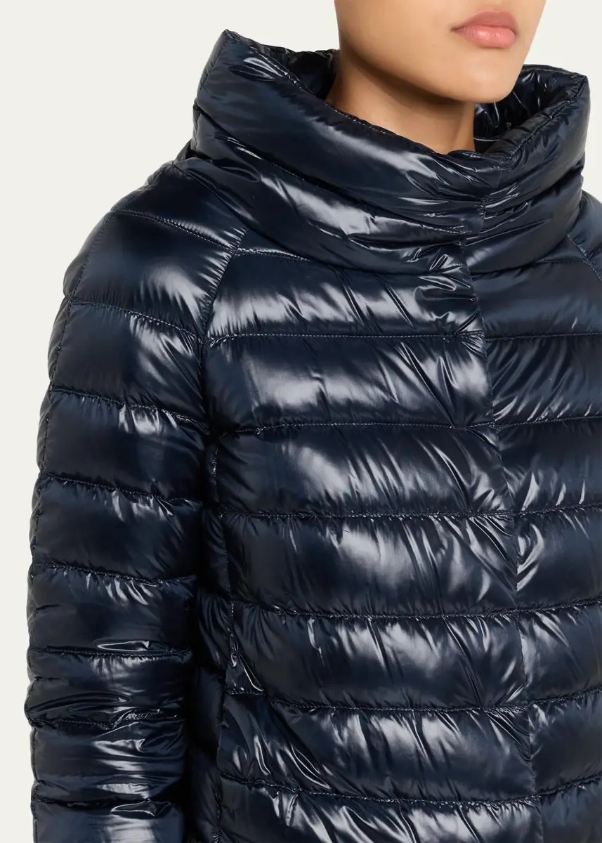 HERNO Sofia Ultra-Lightweight Down Bolero Jacket | Thumbnail 5