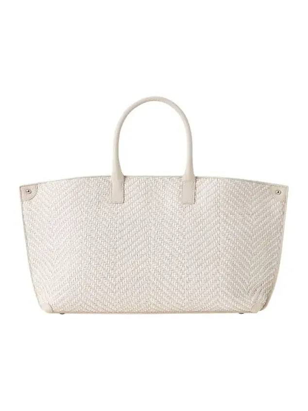 Ai Small Braided Leather Top-Handle Bag Ai Small Braided Leather Top-Handle Bag